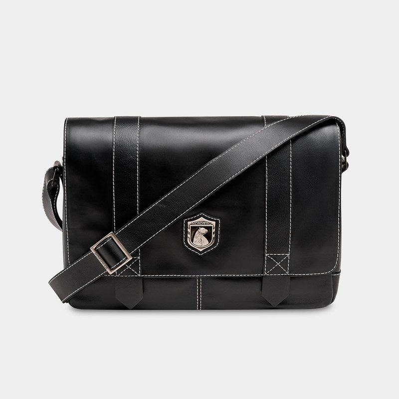 Bolsa masculina de couro para notebook Schuster NW066