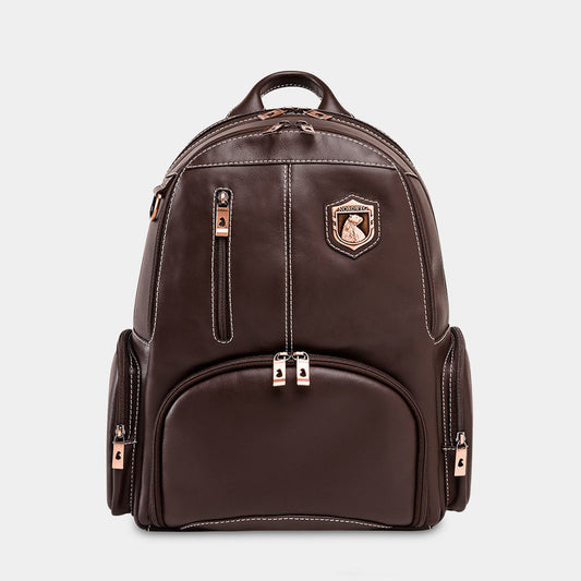 Mochila de couro para notebook NW072A