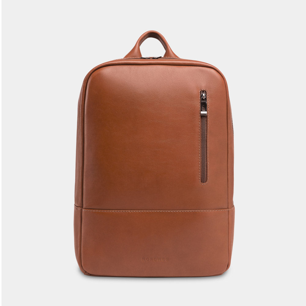 Mochila de couro para notebook Nômade NW089A